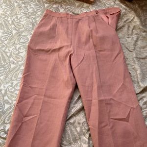 coral pants